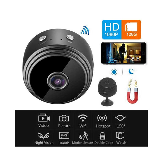 A9 Mini Wi-Fi Camera 1080p HD Nigh Vision Magnetic Wireless IP Hidden Cam
